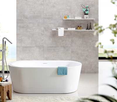 Акриловая ванна ABBER (AB9345-1.7)