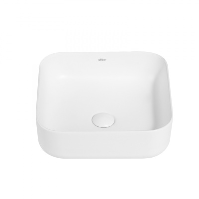Раковина накладная ABBER Rechteck белая матовая (AC2211MW)