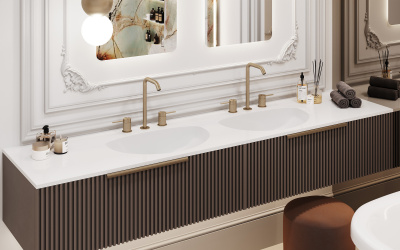 Умывальник ESSE от 120x45х16,5 (D F 600/2) Умывальник ESSE от 120x45х16,5 (D F 600/2)