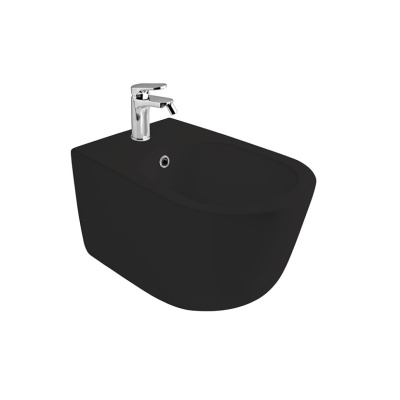 Биде подвесное 550х360мм., AXA Eva, черный матовый (8802007)