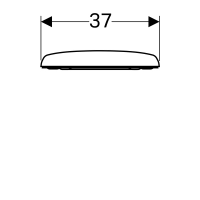 Сиденье для унитаза Geberit 
Renova
 (573015000)