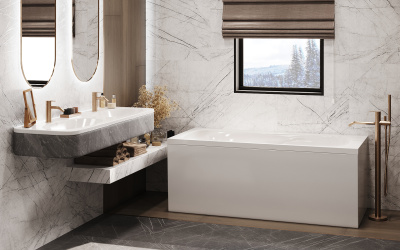 Умывальник ESSE от 130x40х14 (D F 650/2)