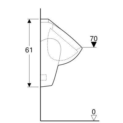 Писсуар Geberit
Renova
(235300000) Писсуар Geberit
Renova
(235300000)