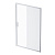 AM.PM Gem Solo Дверь душевая 140х195, стекло матовое, профиль матовый хром (W90G-140-1-195MM)