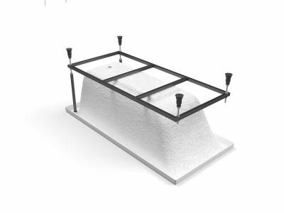 Рама для ванны CERSANIT Lorena 150 (K-RW-LORENA*150n) Рама для ванны CERSANIT Lorena 150 (K-RW-LORENA*150n)
