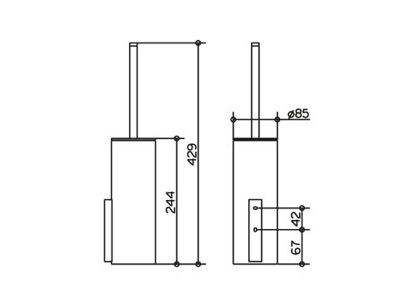 Ершик Keuco Edition 400 (11564019000)