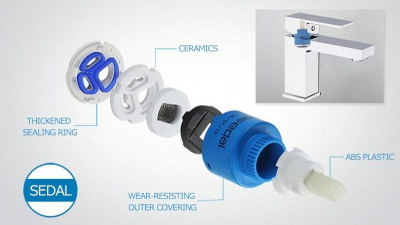 Gappo смеситель хром. д/раковины ф25 (G1039)