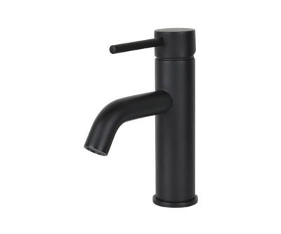 Смеситель на раковину SCANDI черный матовый (1451B)