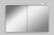 Зеркальный шкаф с LED-подсветкой, 100 см AM.PM Spirit 2.0 (M70AMCX1001WG)
