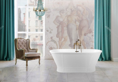 Акриловая ванна BELBAGNO, 1676x780x650 (BB35)