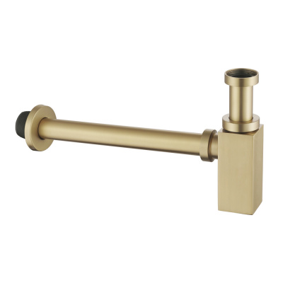 Сифон для раковины ABBER золото матовое (AF0031G)