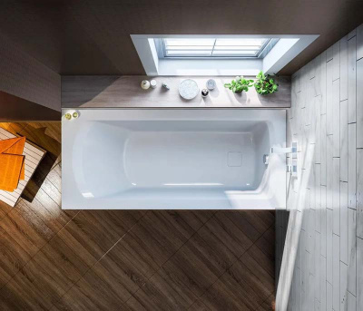 Ванна акриловая BAS - Аякс 170x75 (В 00131)