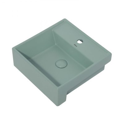 Раковина накладная ABBER Rechteck светло-зеленая матовая (AC2208MCG)