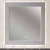 Зеркало Opadiris Луиджи 80, цвет серый матовый (00-00006556)