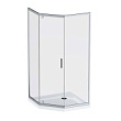AM.PM Душевое ограждение Gem 5-corner Pivot 90x90 стекло прозрачное, профиль матовый хром, (W90G-405-090MT)