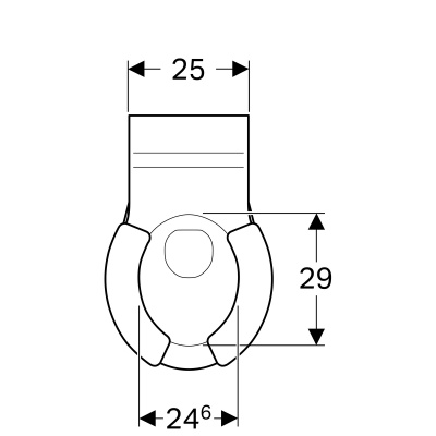 Унитаз подвесной Geberit Bambini (201710000)
