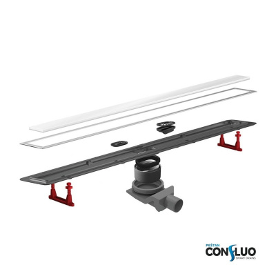 Душевой лоток Pestan Confluo Premium Line 650 White Glass (13000283)