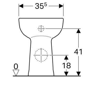 Унитаз напольный Geberit  (211105000)