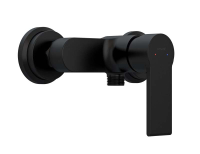 Смеситель CERSANIT BRASKO BLACK для душа (63109)