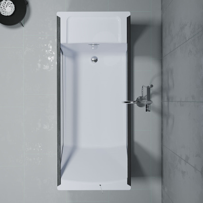 Ванна акриловая 1Marka "GENESIS" 180*75 (01ген1875)