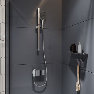 Лейка для душа, хром, Slide, IDDIS (SLI3F0Ci18)