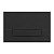 Кнопка смыва Lemark BIT для инсталляции, механическая, черный матовый soft touch (9802006)
