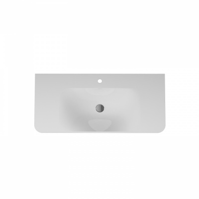 Раковина 100 см, встроенная в столешницу AM.PM Sensation (M30WPC1001WG)