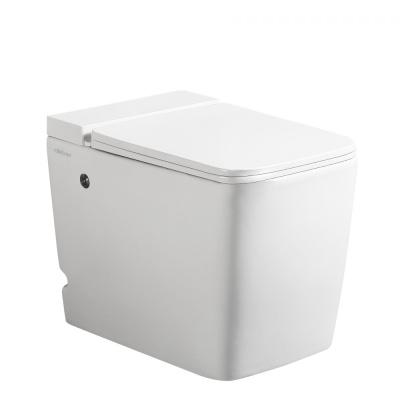 Унитаз ABBER Rechteck приставной белый с импульсным смывом (AC1212P) Унитаз ABBER Rechteck приставной белый с импульсным смывом (AC1212P)