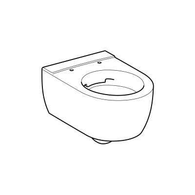 Унитаз подвесной безободковый Geberit iCon (204060000)