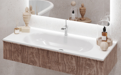 Умывальник ESSE от 95x50х16,5 (IN F 950/1)