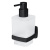 AM.PM Gem, Стеклянный диспенсер для жидкого мыла с настенным держателем, черный (A9036922)