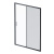 AM.PM Gem Solo Дверь душевая 150х195, стекло тонированное, профиль черный матовый (W90G-150-1-195BG)