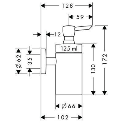 Дозатор для мыла Hansgrohe - Logis (40514000)