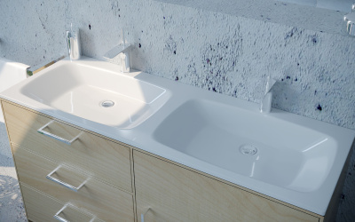 Умывальник ESSE от 130x45х12 (D F 650/1)