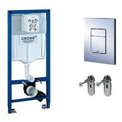 Система инсталляции для подвесного унитаза GROHE - Rapid SL (38772001) 3 в одном Система инсталляции для подвесного унитаза GROHE - Rapid SL (38772001) 3 в одном