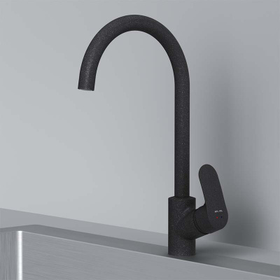AM.PM Like смеситель для кухни, элегантный черный, шт (F8007122) AM.PM Like смеситель для кухни, элегантный черный, шт (F8007122)