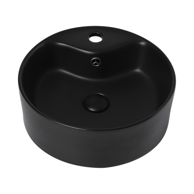 Раковина накладная ABBER Bequem черная матовая (AC2104MB)