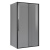 Душ.ограждение NG-85-14TB-TB100-34 (140*100*195) прямоуг,раздвижн,черный матов,стекло тонирован, 2 места (NG-85-14TB-TB100-34)