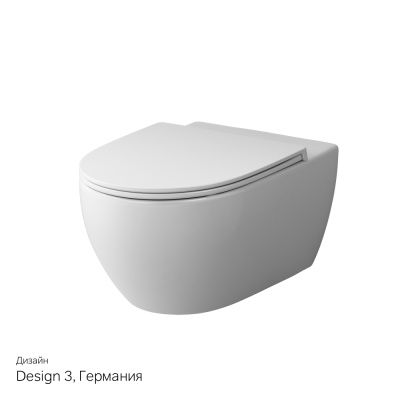 AM.PM Awe подвесной унитаз FlashClean (C111700WH)