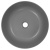 Раковина Creo Ceramique накладная, круглая 400*400*140мм, цвет Матовый Серый (PU4400SG)