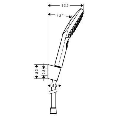 Душевой гарнитур Hansgrohe - Raindance Select E (26720000)