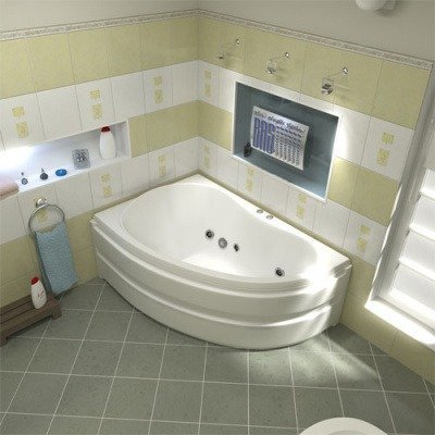 Ванна акриловая BAS - Алегра 150x90 Левая