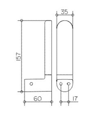 Держатель запасного рулона Keuco Elegance New (11663010000)
