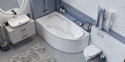 Ванна акриловая 1Marka DIANA 160x100 L (01ди1610л) Ванна акриловая 1Marka DIANA 160x100 L (01ди1610л)