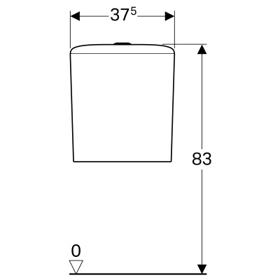 Бачок для унитаза Geberit iCon (229420000) Бачок для унитаза Geberit iCon (229420000)