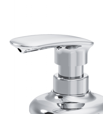 Стеклянный диспенсер для жидкого мыла с настенным держателем AM.PM Sensation (A3036900)