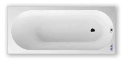 Ванна прямоугольная 180х80 белая ALBA SPA SUPREME (ВПР041000100)