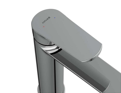 Смеситель CERSANIT FLAVIS высокий для раковины (63038) Смеситель CERSANIT FLAVIS высокий для раковины (63038)