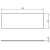 Фронтальная панель 160 см для прямоугольной ванны Ideal Standard i.life (T478401)