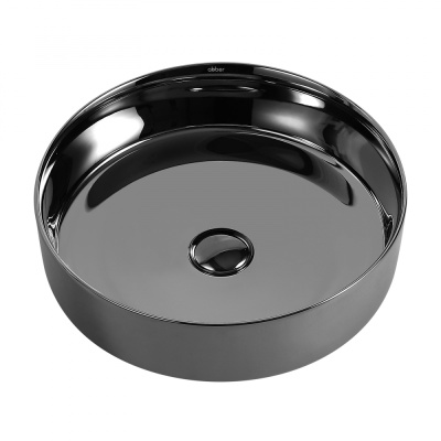 Раковина накладная ABBER Bequem серебро (AC2109GS)